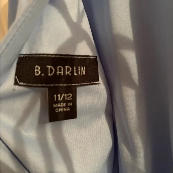 B Darlin Sky Blue Dress - Picture 4 of 5